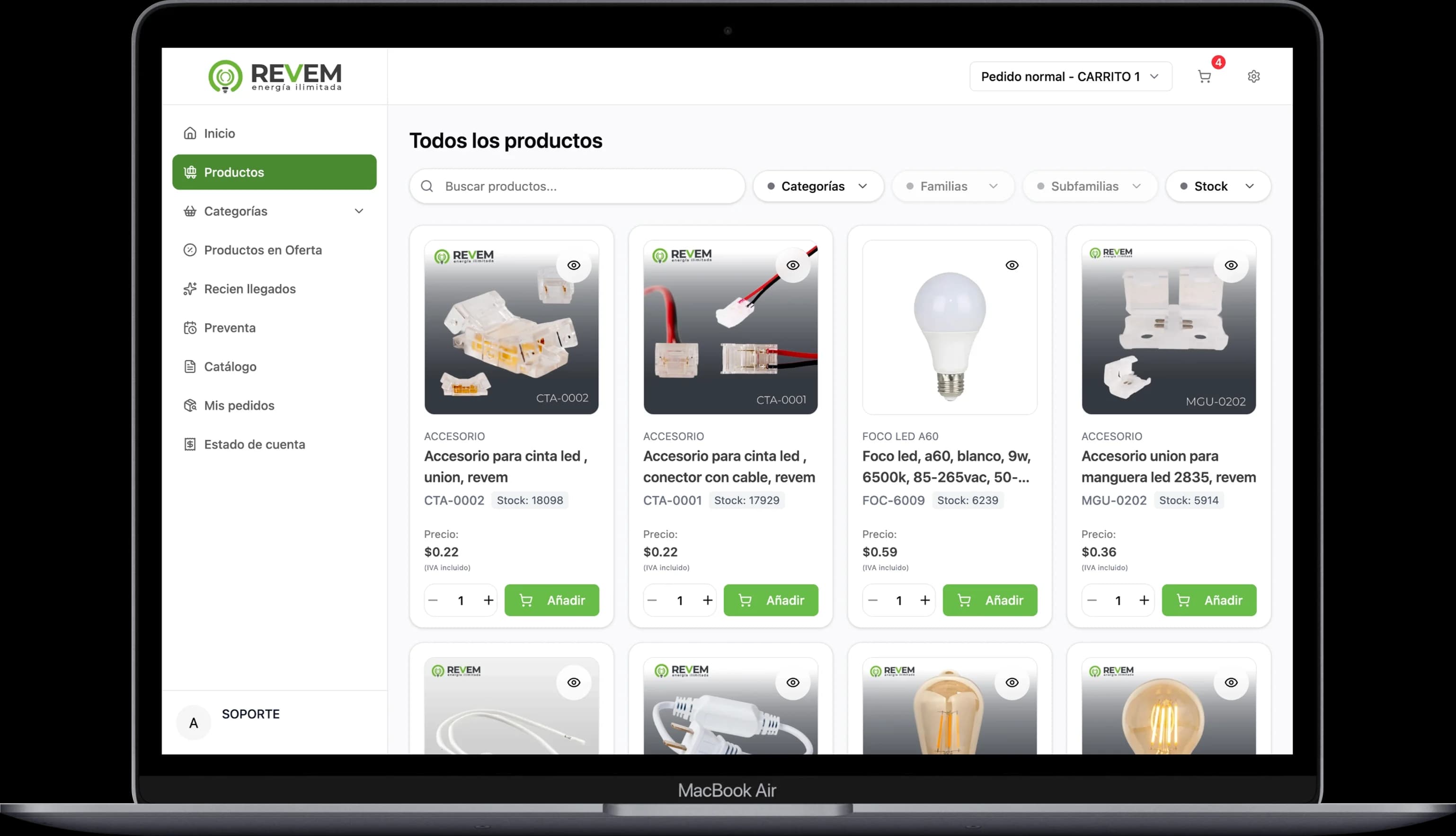 Ecommerce B2C desarrollado por iDrix